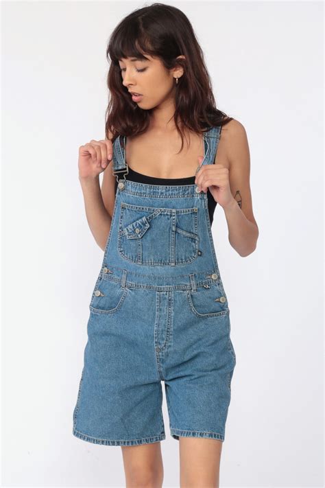 womens short overalls|overalls that unzip to shorts.